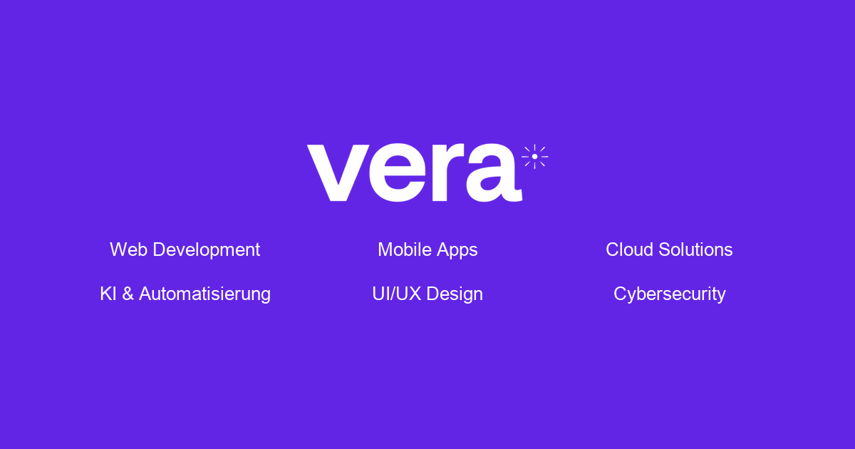 Vera IT Hamburg — Software, KI & IT-Infrastruktur Agentur